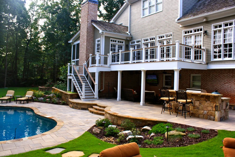 Milton Custom-Shaped Swimming Pool by Boyce Design + Build - Photo 7