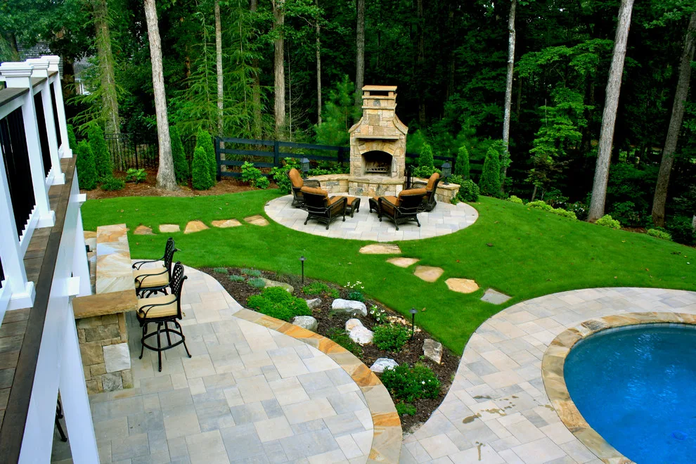 Milton Custom-Shaped Swimming Pool by Boyce Design + Build - Photo 3