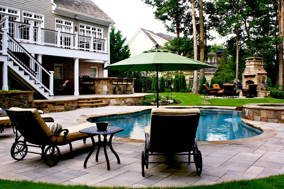 Milton Custom-Shaped Swimming Pool by Boyce Design + Build - Photo 10