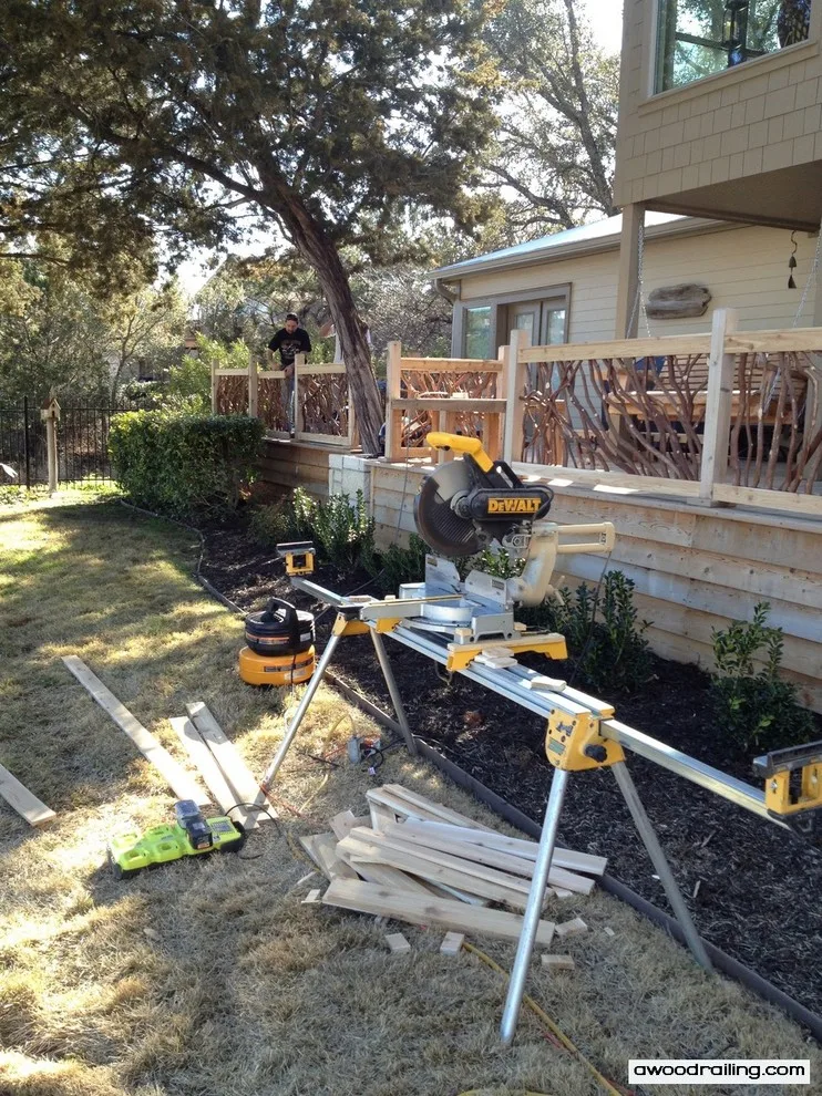 Texas Lake House Exterior Railings by Mountain Laurel Handrail - Photo 9