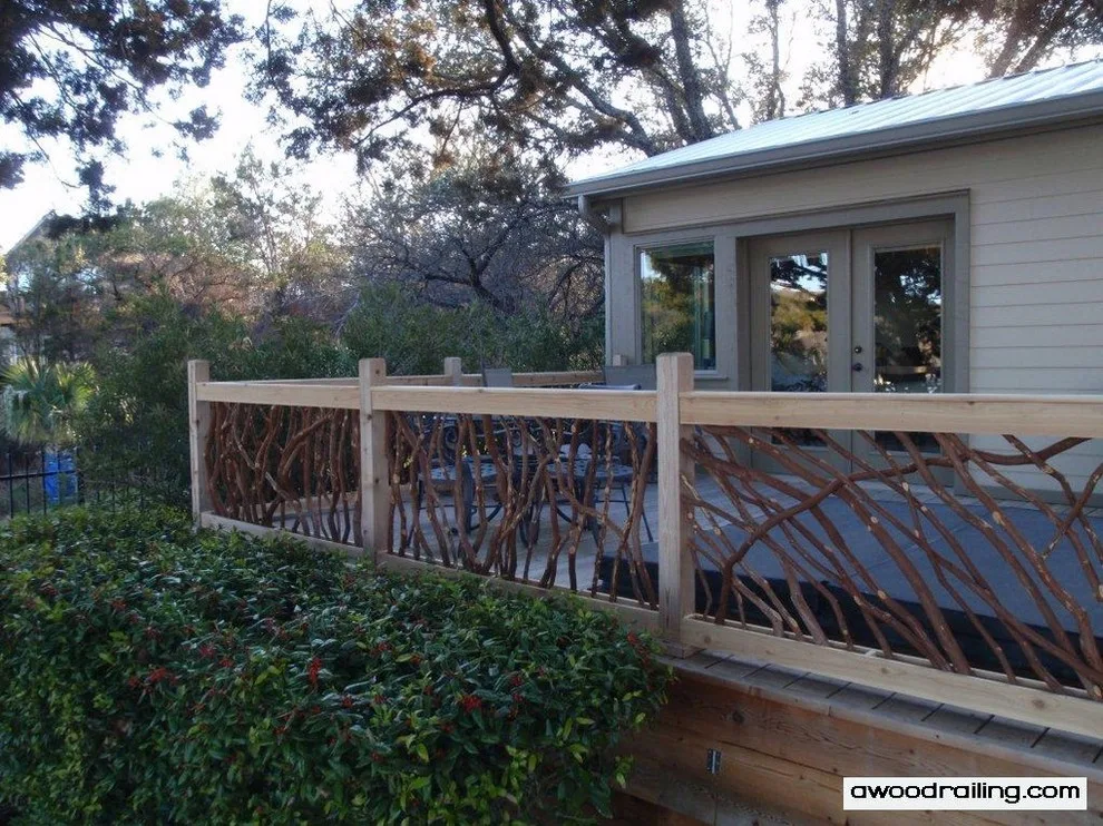 Texas Lake House Exterior Railings by Mountain Laurel Handrail - Photo 5