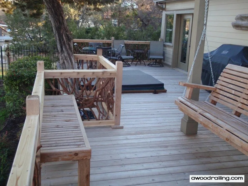 Texas Lake House Exterior Railings by Mountain Laurel Handrail - Photo 3