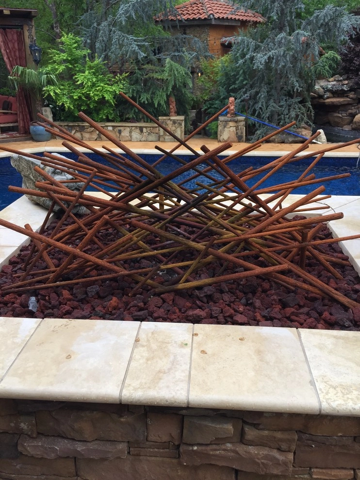 Fire pit and fire features by Michael Pullen Design, Llc - Photo 10