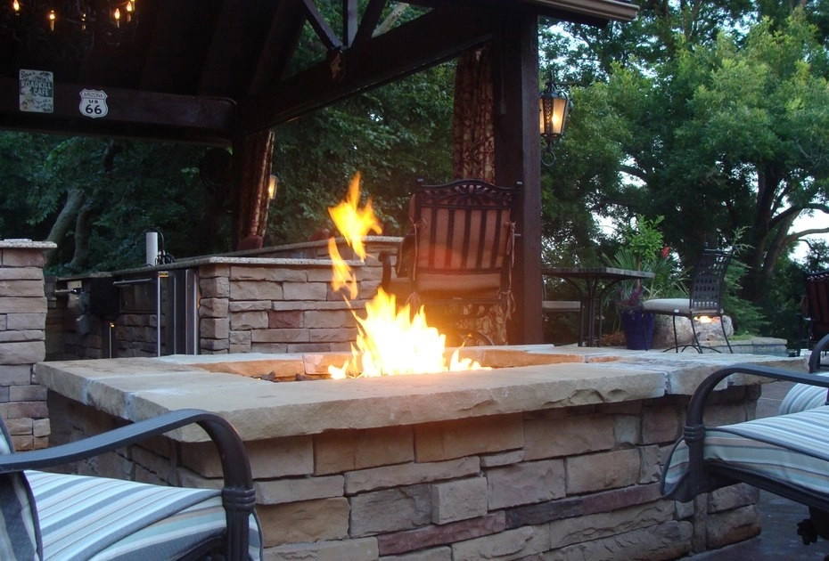 Fire pit and fire features by Michael Pullen Design, Llc - Photo 13