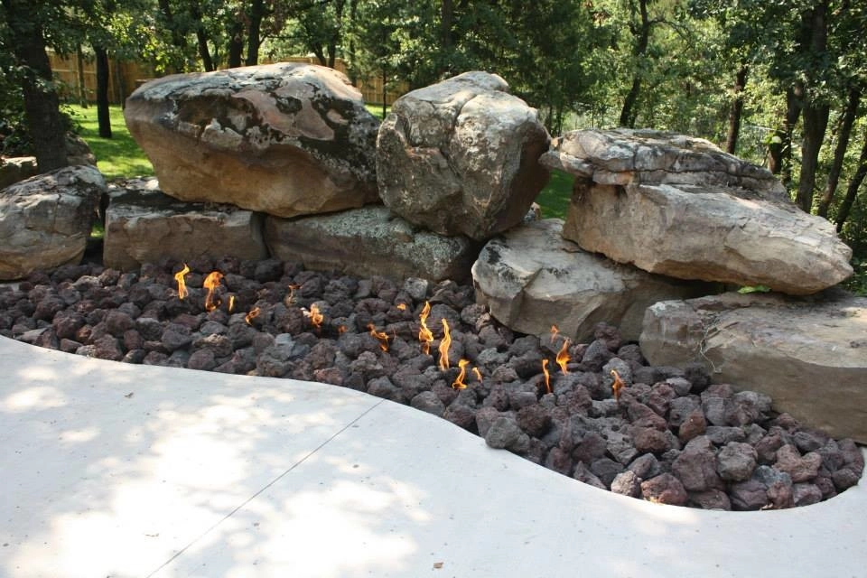 Fire pit and fire features by Michael Pullen Design, Llc - Photo 8