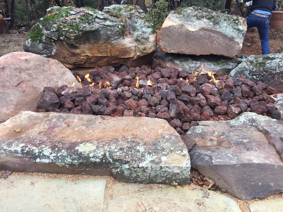 Fire pit and fire features by Michael Pullen Design, Llc - Photo 11