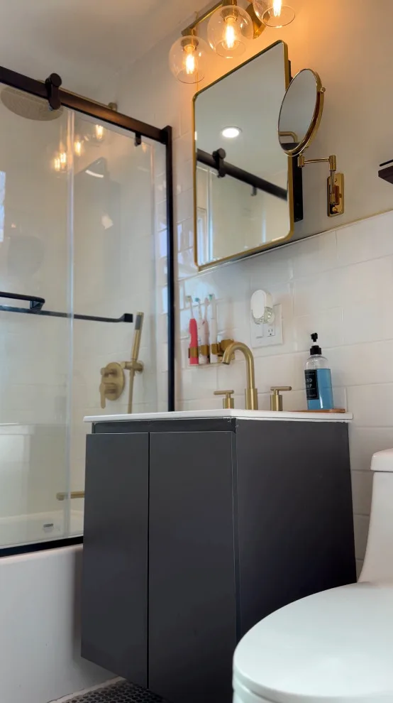 A Contemporary Comfortable Bathroom in Jamaica Queens by Novu Designs - Photo 8