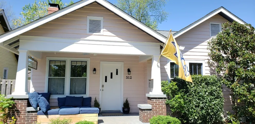 Small Pink Home in 5 Points by Stratton Exteriors - Photo 2