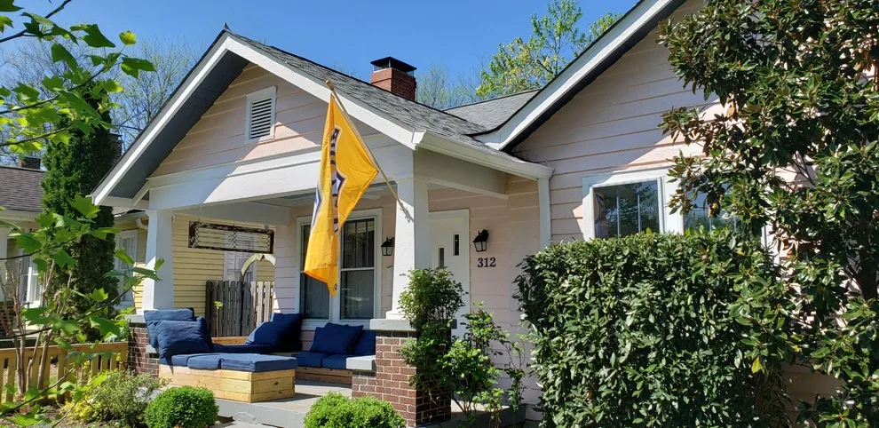 Small Pink Home in 5 Points by Stratton Exteriors - Photo 4