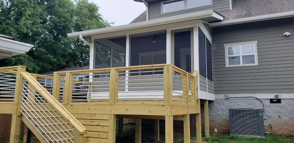 Stratford patio and enclosure by Stratton Exteriors - Photo 7