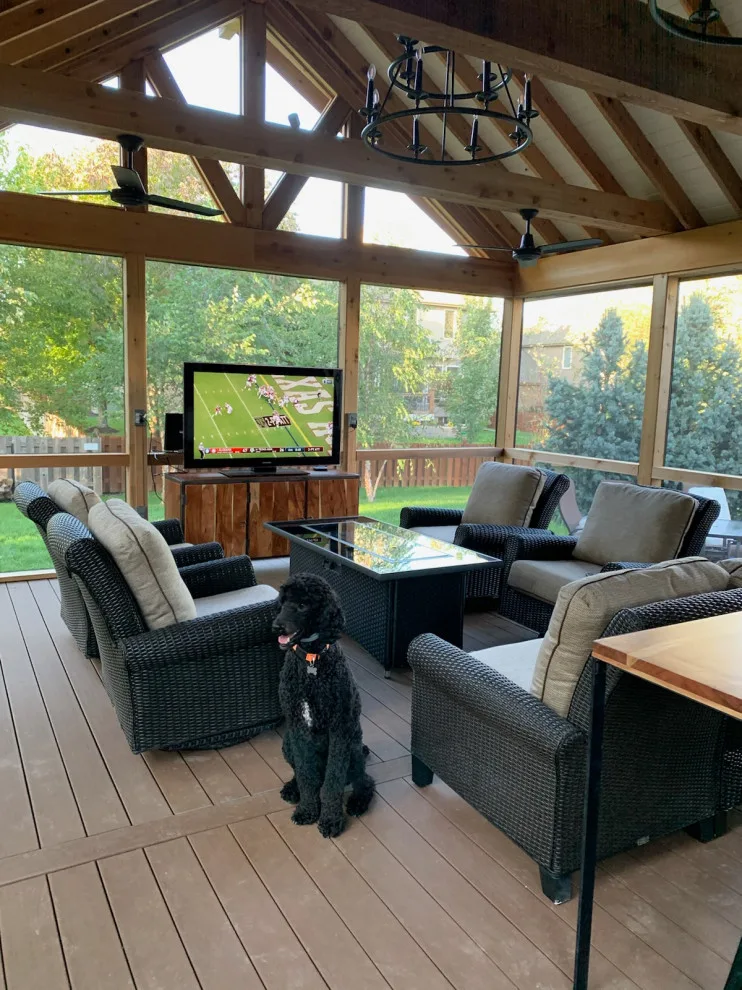Johnson County, KS Screen Porch by CH Construction - Photo 2
