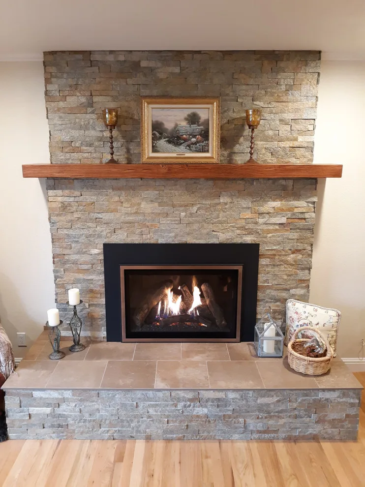 Fireplace renovations by Maltas Construction LLC - Photo 3