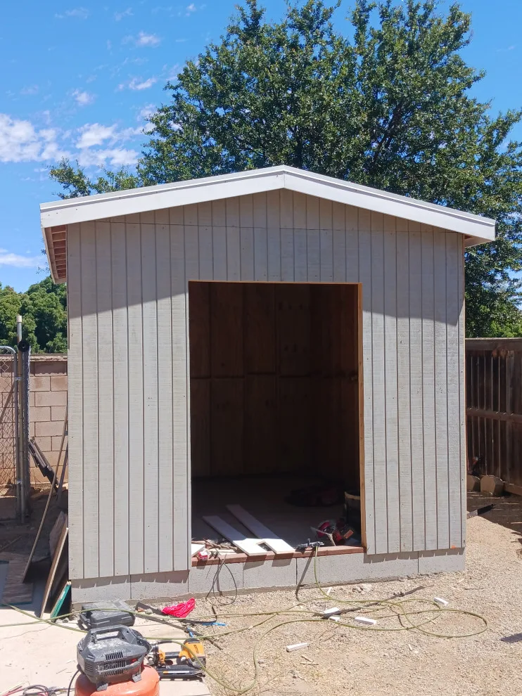 shed construction by Rigos Painting Services - Photo 4