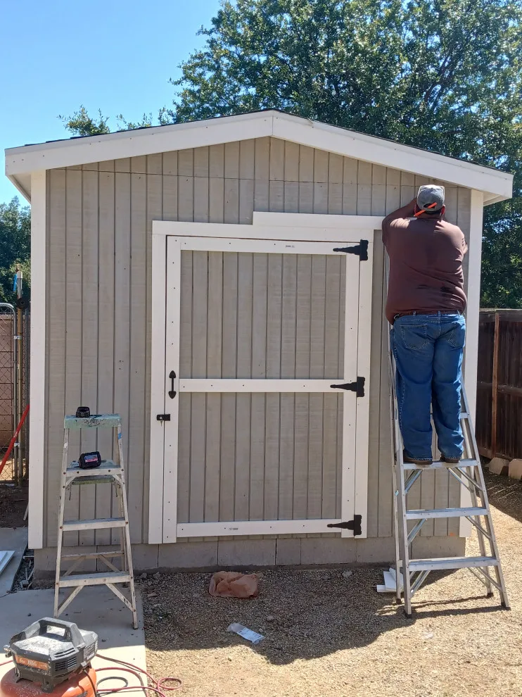 shed construction by Rigos Painting Services - Photo 2