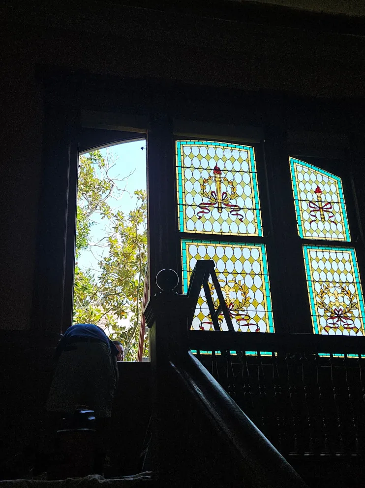 Stained Glass Window Repair by Kreega Construction - Photo 6