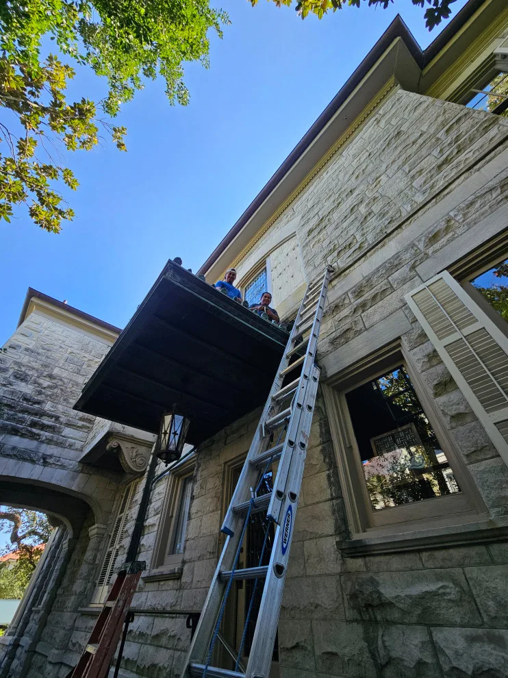 Stained Glass Window Repair by Kreega Construction - Photo 2