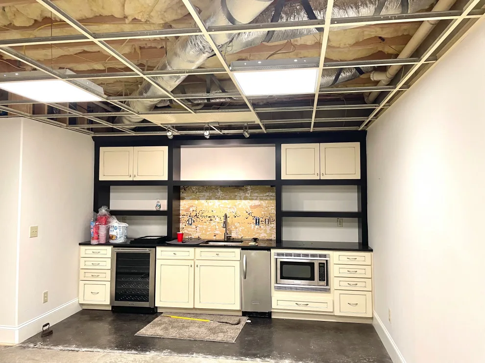 Piedmont | Basement Ceiling Replacement Project by Construction Straight Up - Photo 5