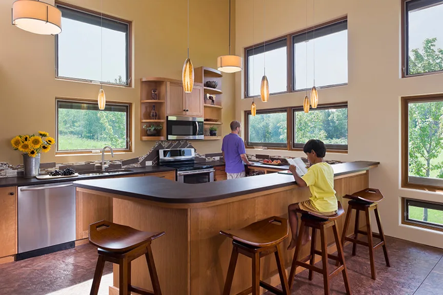 Pine City Eco-Friendly Residence by Otogawa-Anschel Design-Build - Photo 4