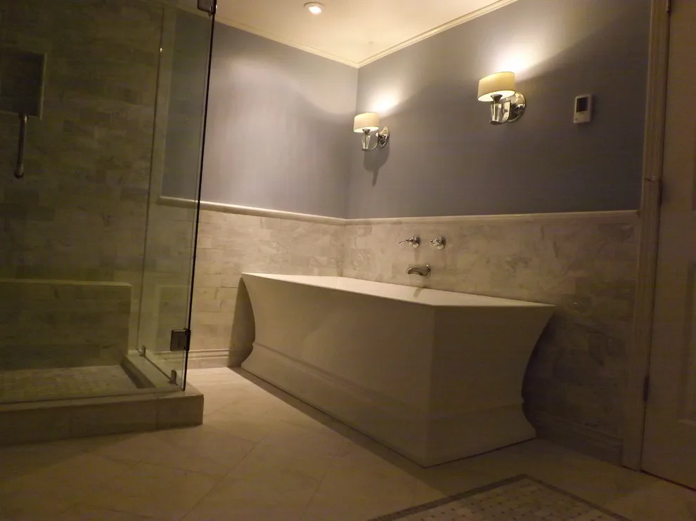 Carrera Marble Bath Renovation by Gesang Remodeling - Photo 11