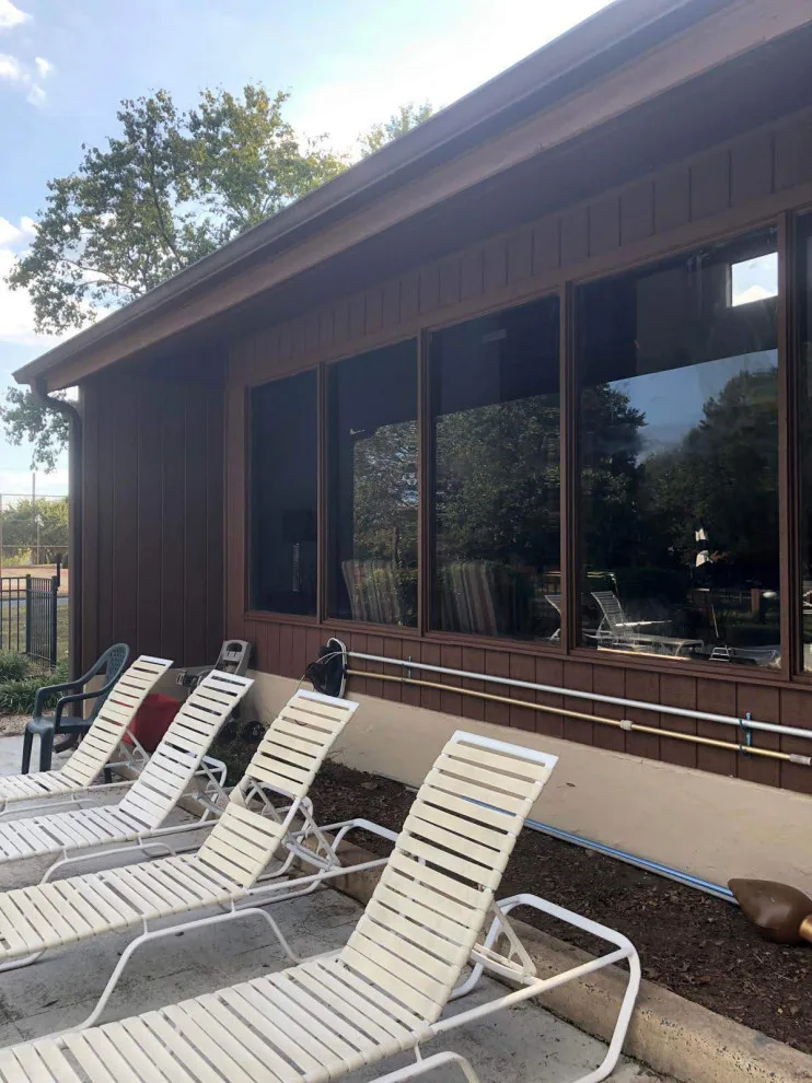 Pool House Renovation and Painting by Conservation Renovations Inc. - Photo 3