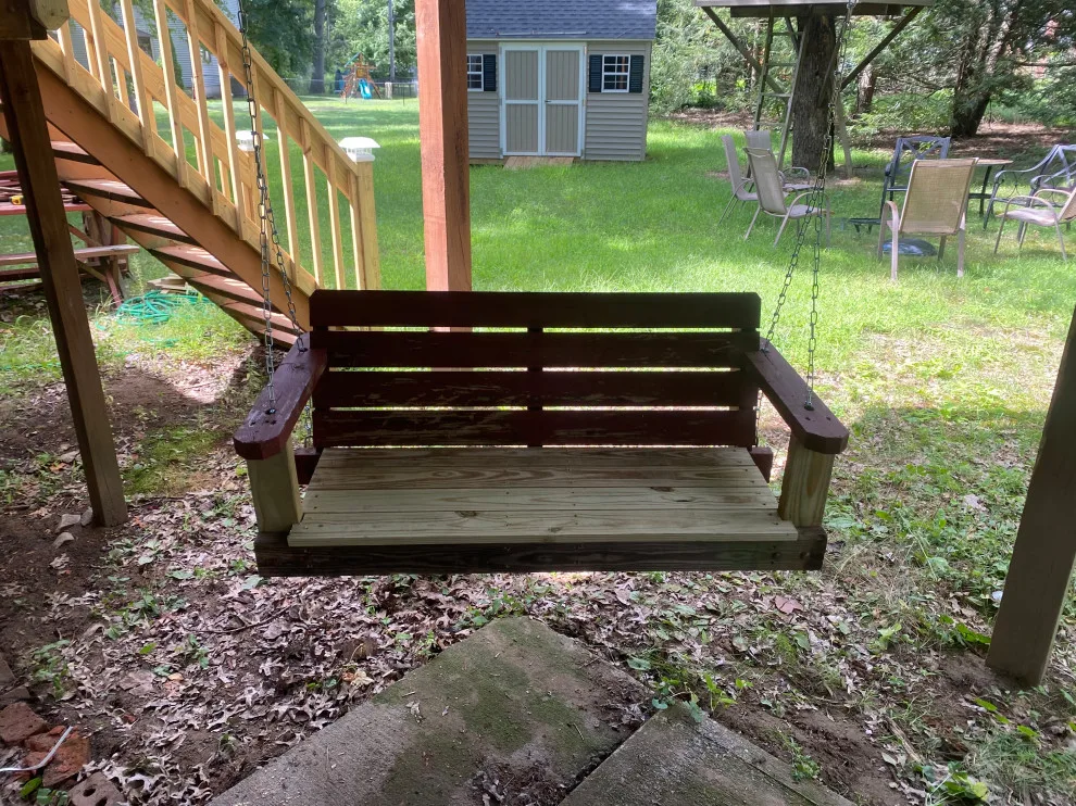 Swing Repair for Porches by The Carpenters Son General Contracting L.L.C. - Photo 5