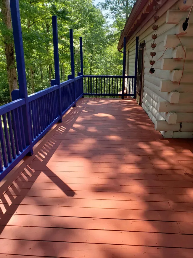 Refinishing Current Deck and Railings by Nation's Renovations - Photo 2