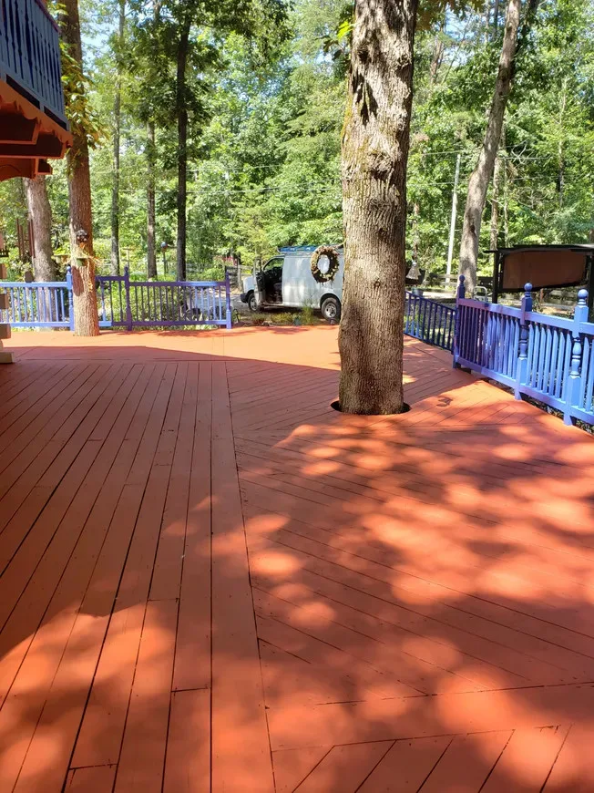 Refinishing Current Deck and Railings by Nation's Renovations - Photo 3