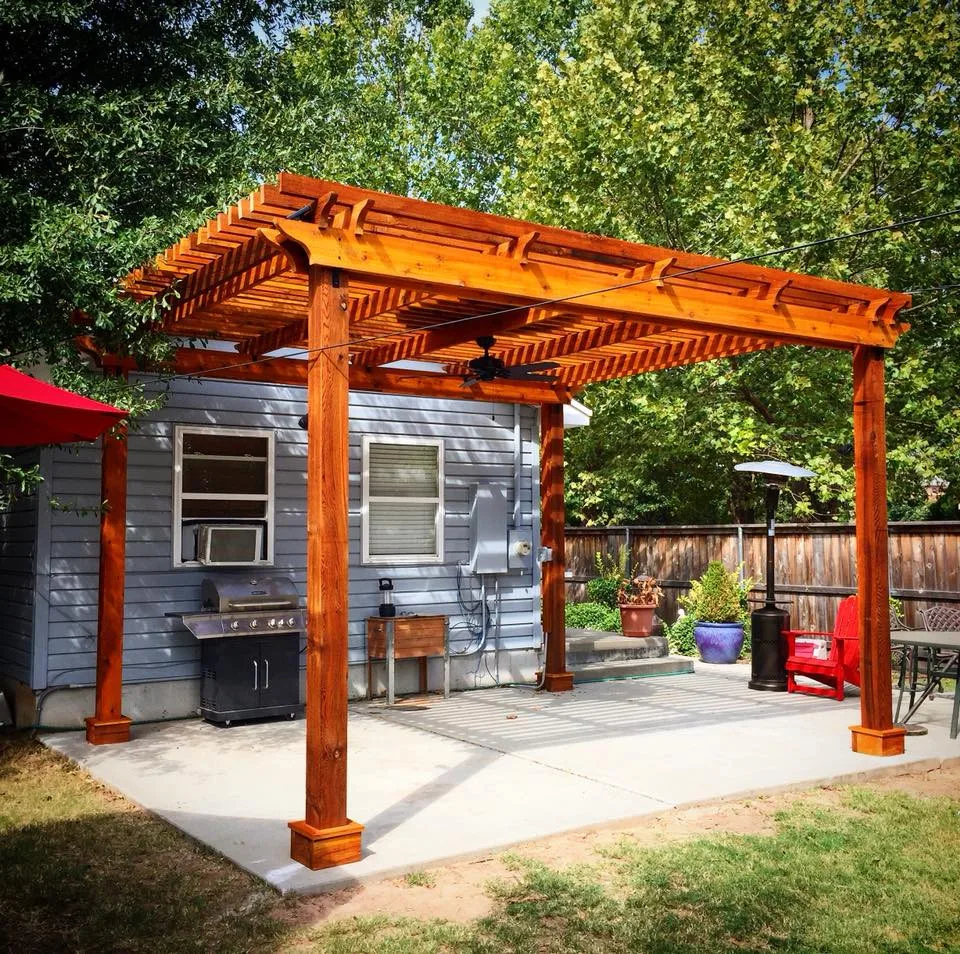 Outdoor Structures and Shelters by Red Rock Log Homes Of Oklahoma - Photo 2