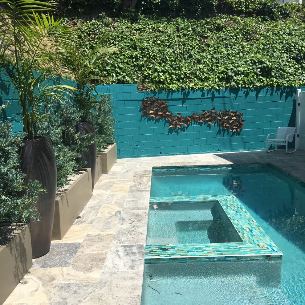 Pool lounge Backyard for Residential clients by MLM LANDSCAPE DESIGN, L.L.C. Merri Lee Marks - Photo 3