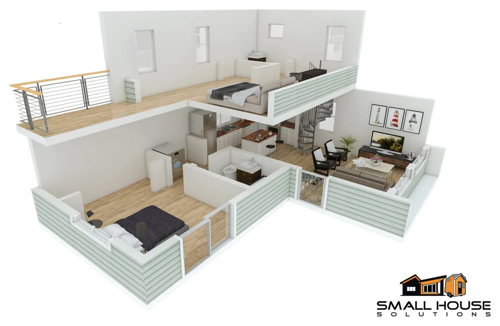 Austin, TX Backyard ADU Proposal - 1,100 Sqft by Small House Solutions - Photo 4