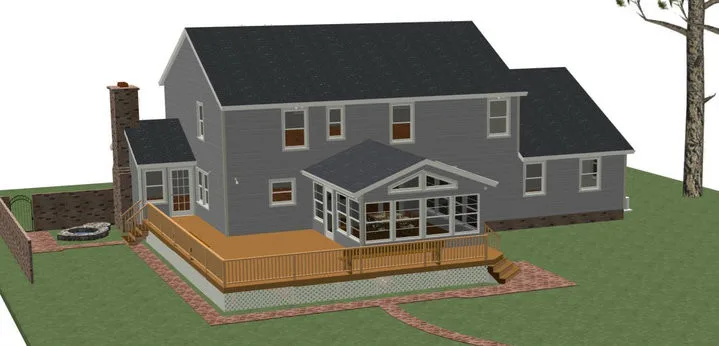 Deck and Flex Room Expansion by Sturdevant Construction - Photo 4