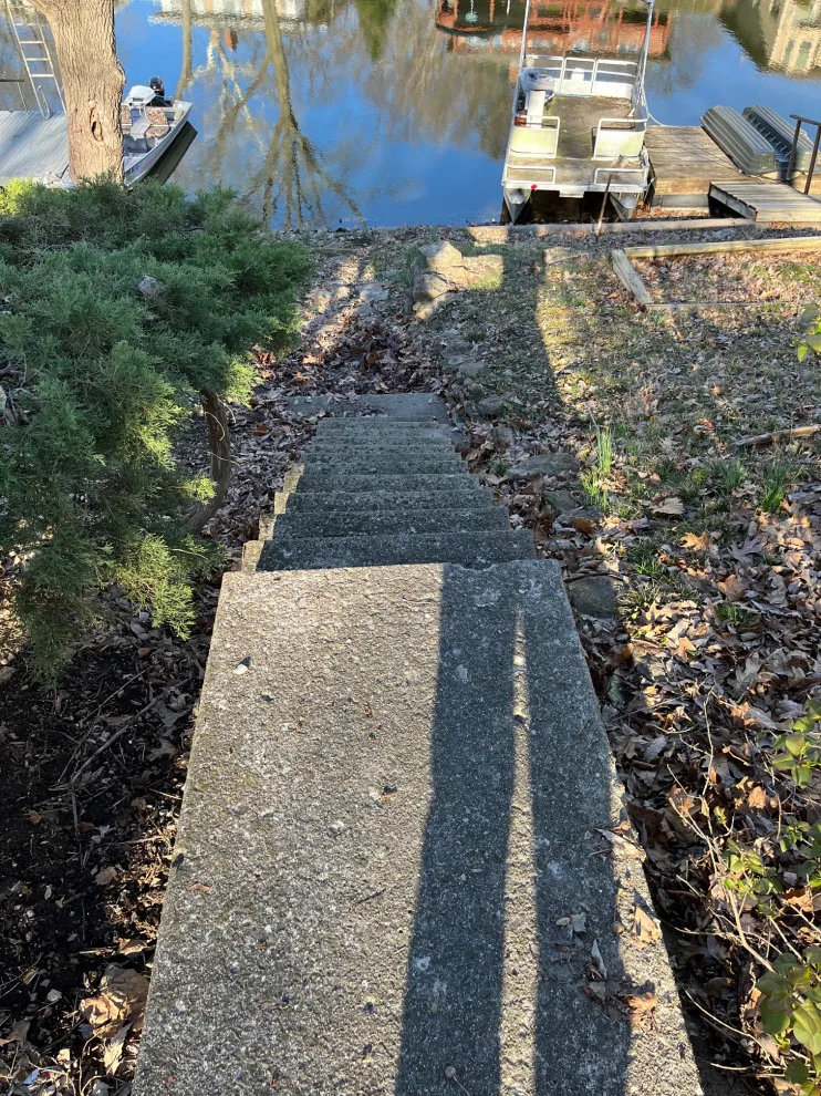 Lake Waukomis Ramp and Stair Construction by Elite One, Inc. - Photo 8