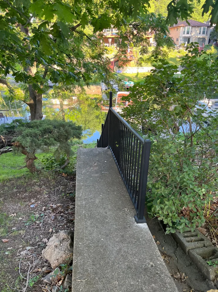 Lake Waukomis Ramp and Stair Construction by Elite One, Inc. - Photo 2