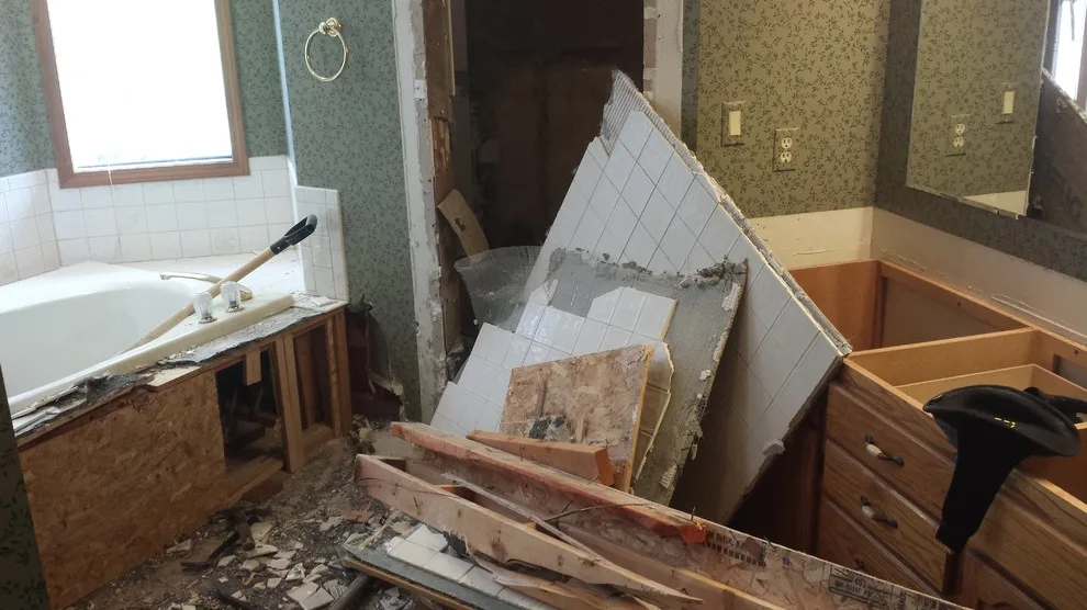 Revamping a Worn-Out 80's Master Bathroom by Bade Brothers Building Company - Photo 4