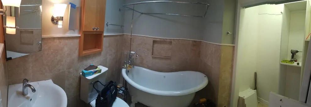 Restaino Modern Master Bathroom by Conservation Renovations Inc. - Photo 11