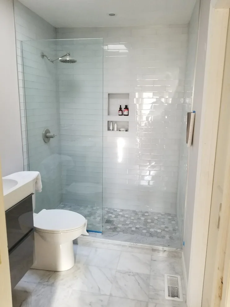 Restaino Modern Master Bathroom by Conservation Renovations Inc. - Photo 18