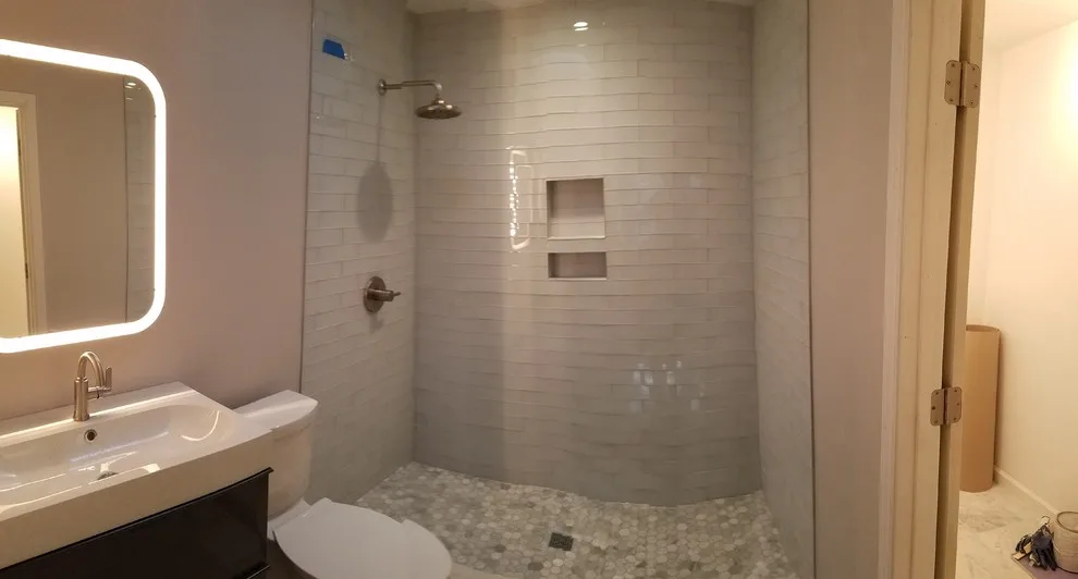 Restaino Modern Master Bathroom by Conservation Renovations Inc. - Photo 19