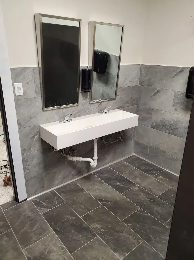 Bathroom Renovation by Revolution Construction Inc. - Photo 2