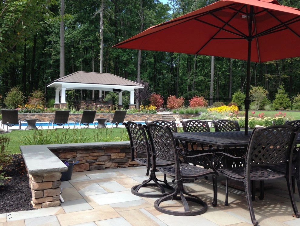 Pavilion and Outdoor Kitchen - Perfect for Entertaining by Apple Tree Landscapes, Inc. - Photo 4