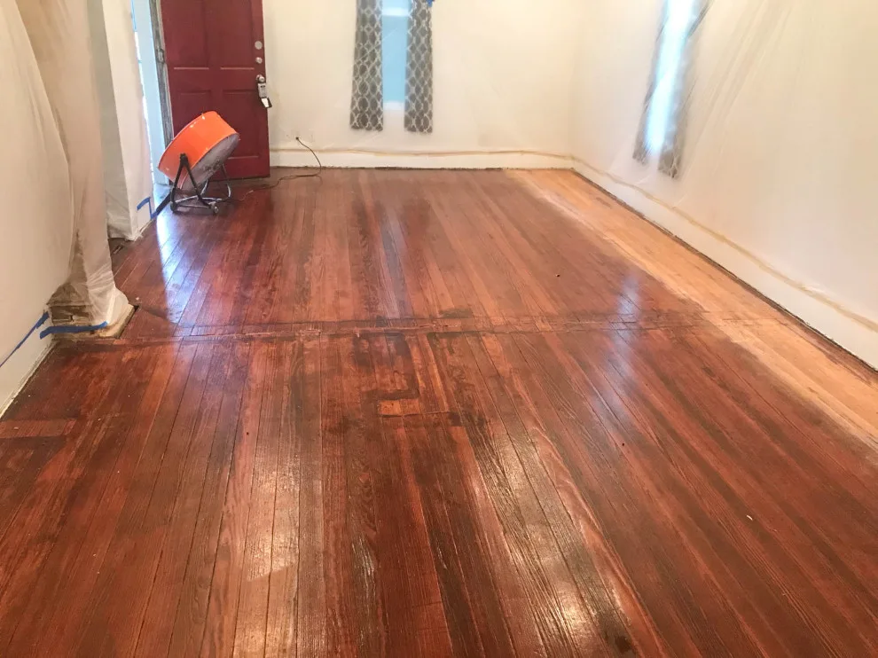 Floor Renewal - Sanded and Stained by Zia Development - Photo 4