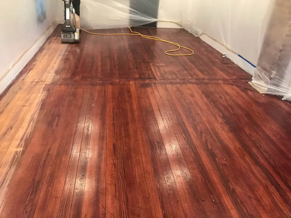 Floor Renewal - Sanded and Stained by Zia Development - Photo 5