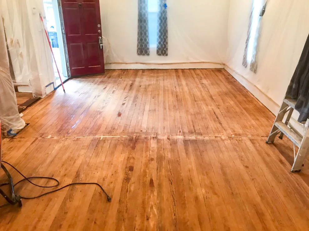 Floor Renewal - Sanded and Stained by Zia Development - Photo 3