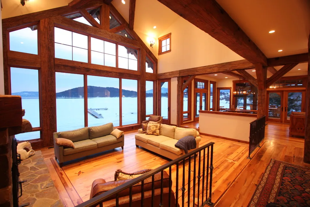 Timber Frame Residence in Sandpoint, Idaho by Legacy Construction Inc. - Photo 15