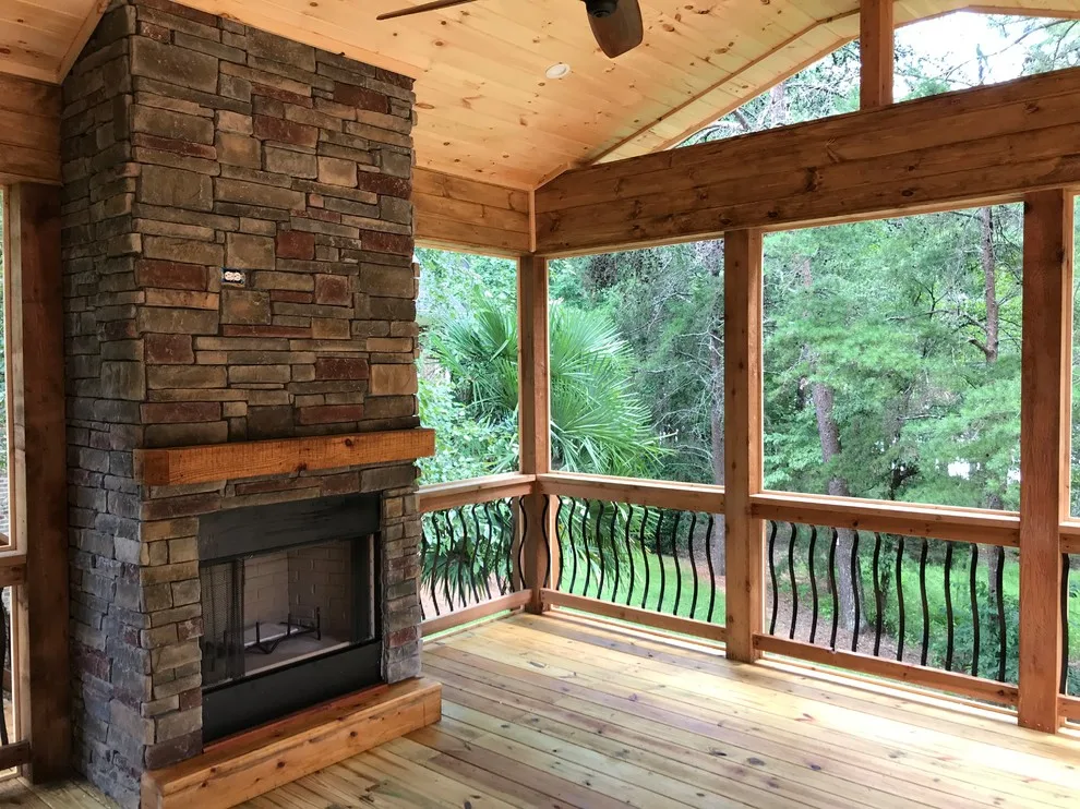 Lakeside Screened Porch by Mullins Remodeling - Photo 12