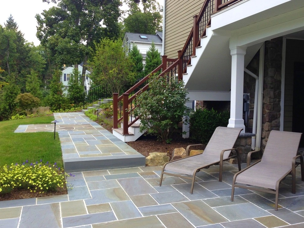 Bluestone Patio and Fire Pit by Apple Tree Landscapes, Inc. - Photo 8