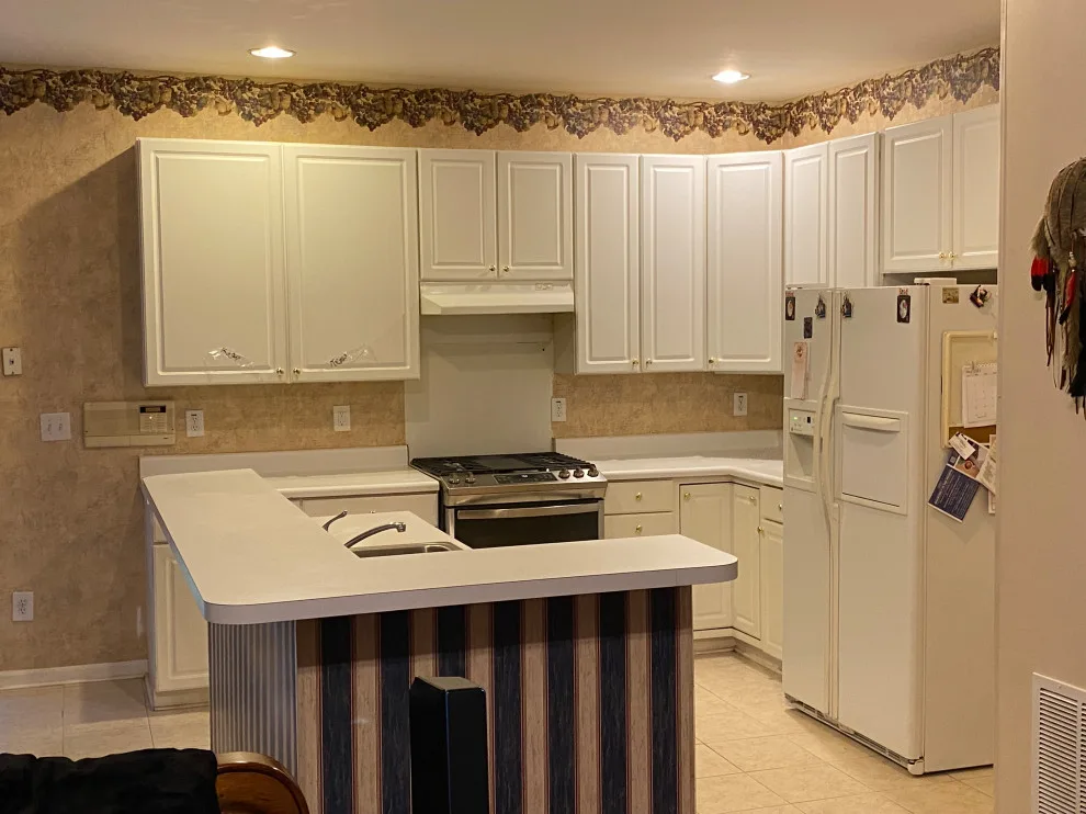 White Kitchen Renovation with Shaker Style by Hill Residential Contractors - Photo 4