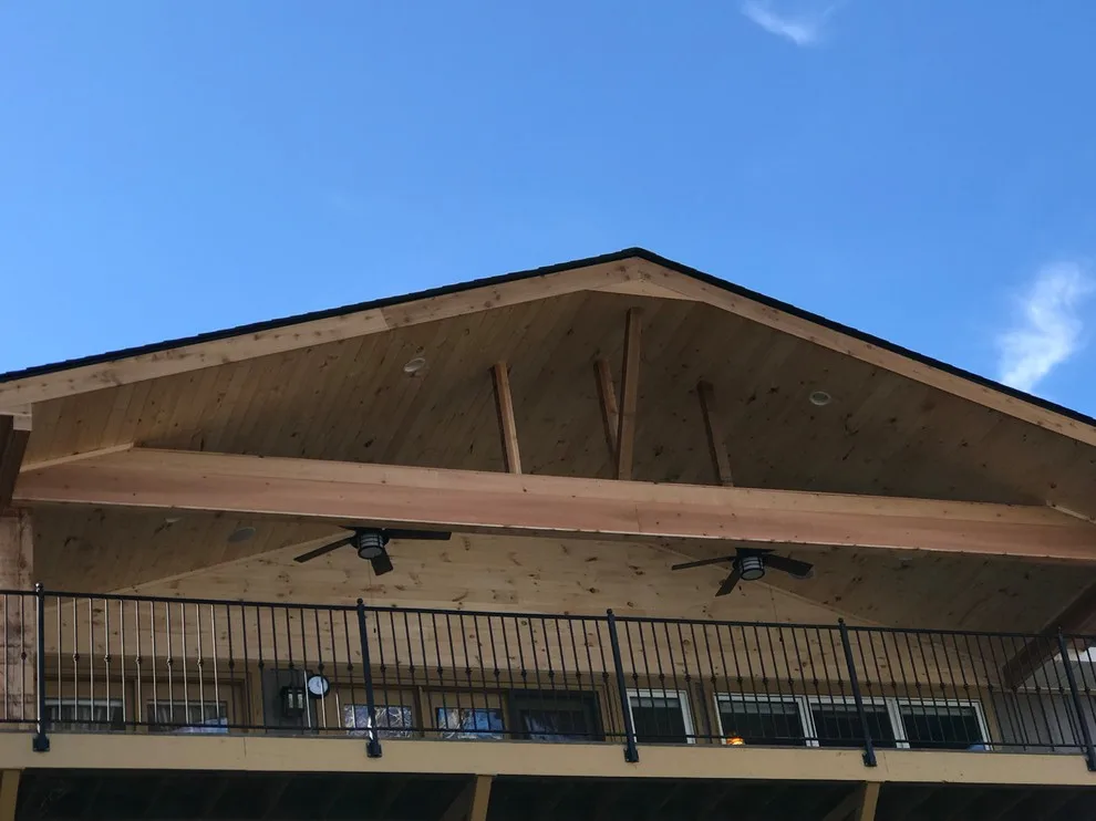 Angled Canopy Roof by Mullins Remodeling - Photo 3