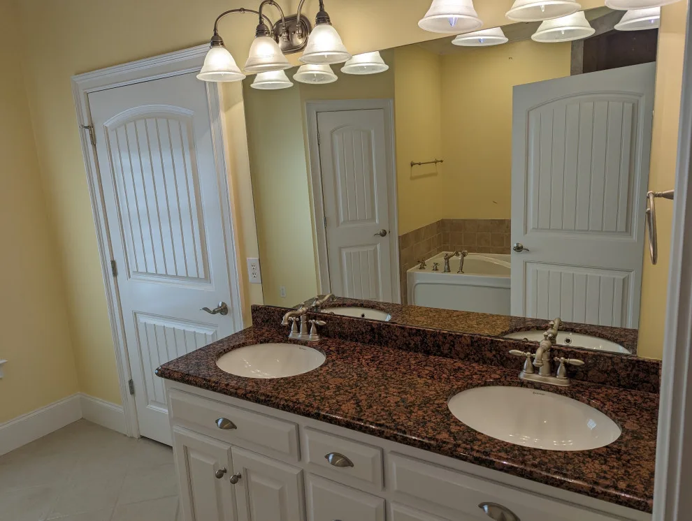 Simpsonville Transitional Primary Bathroom Renovation by Construction Straight Up - Photo 7