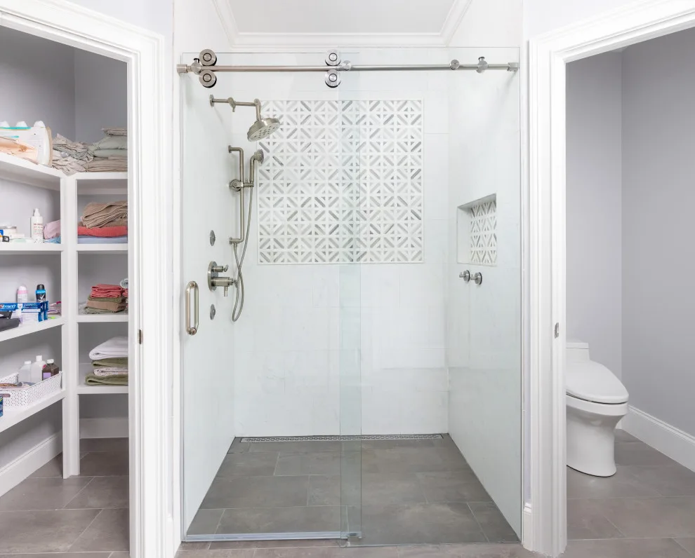 Simpsonville Transitional Primary Bathroom Renovation by Construction Straight Up - Photo 8