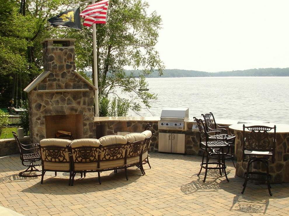 Fire pits and Fireplaces by Apple Tree Landscapes, Inc. - Photo 11